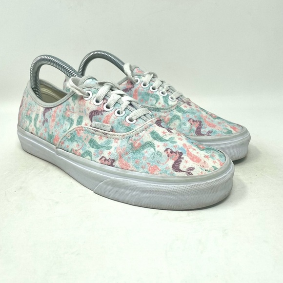 Vans Old Skool Classic Lace Up Sneaker Mermaid Blue Womens 9 - Picture 2 of 8